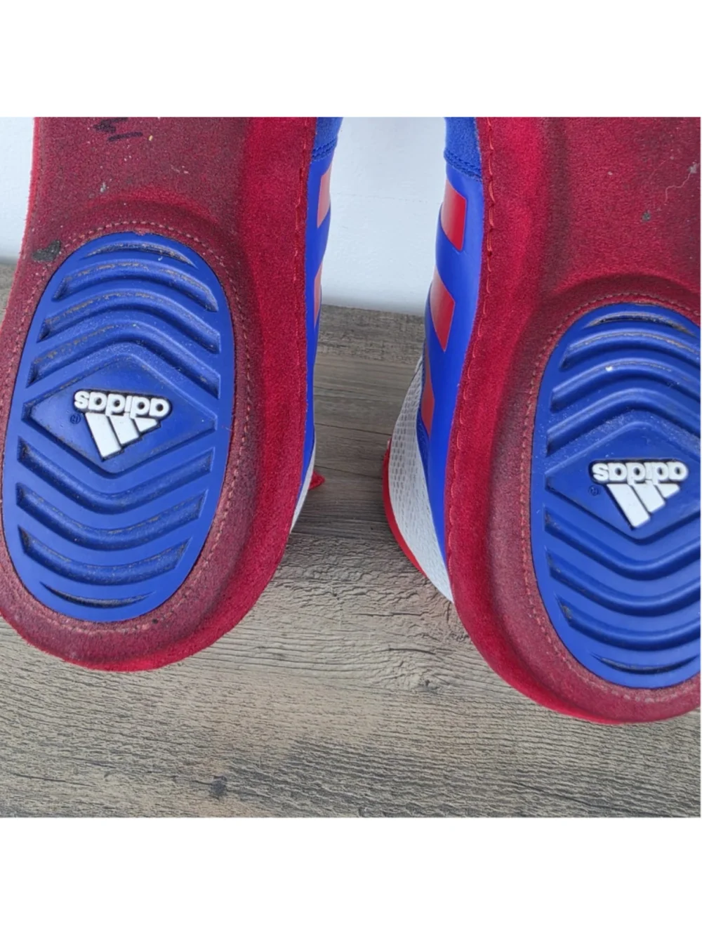 Adidas Combat Speed 4 Wrestling Shoes Size 12 Red White Blue